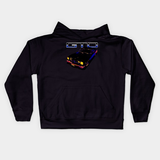 Vintage GTO Kids Hoodie by Chads